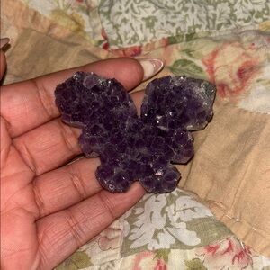 Amethyst Crystal Butterfly